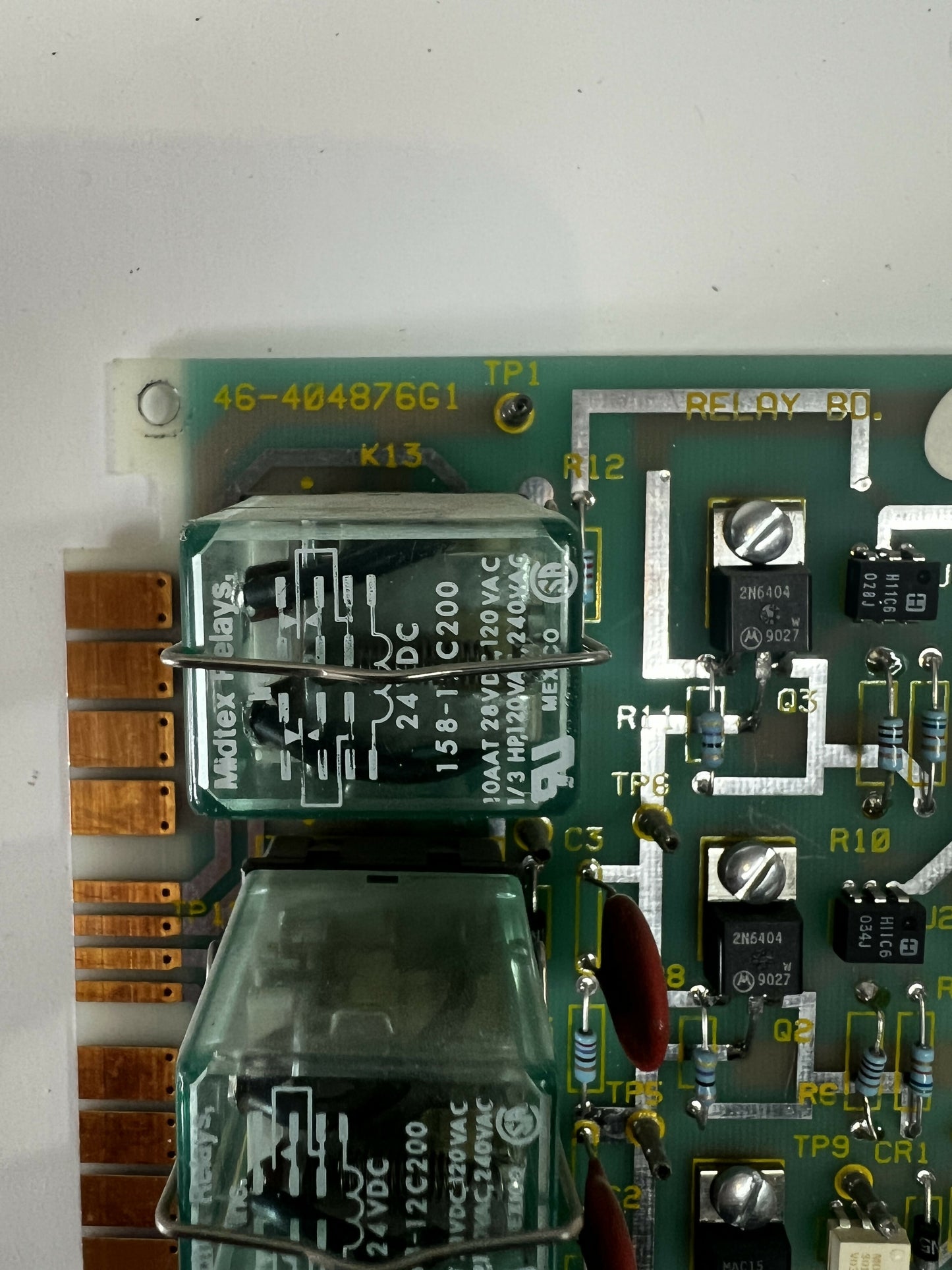 Gendex 770 Relay Board