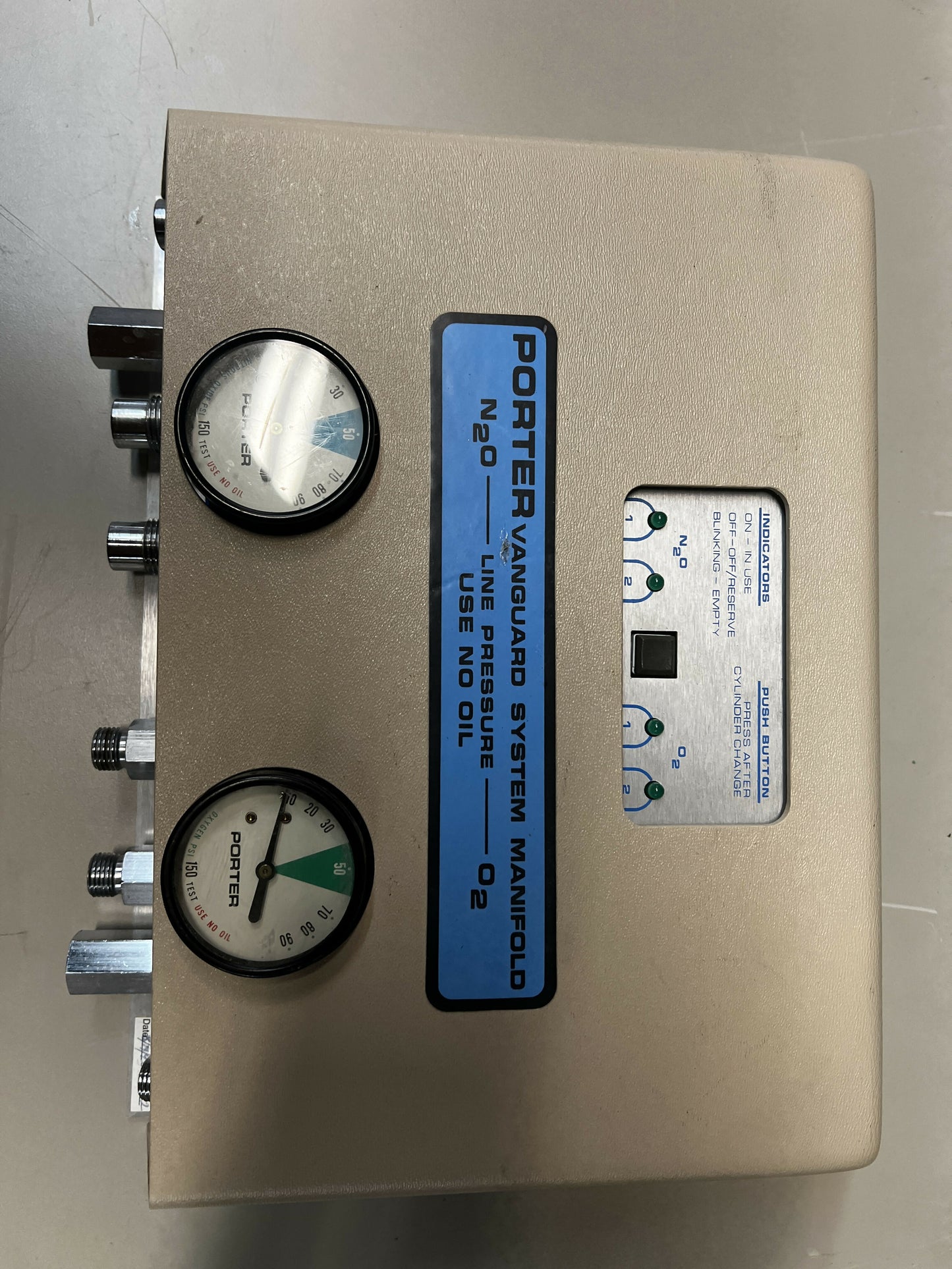 Porter Vanguard System Manifold