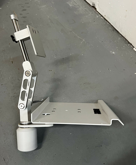 Post Mount Monitor and Keyboard Stand