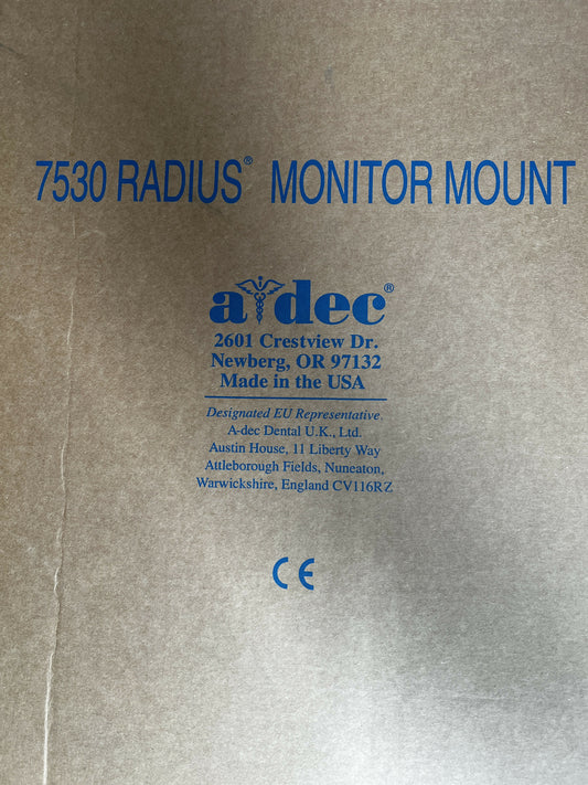 A-DEC 7530 Radius Monitor Mount