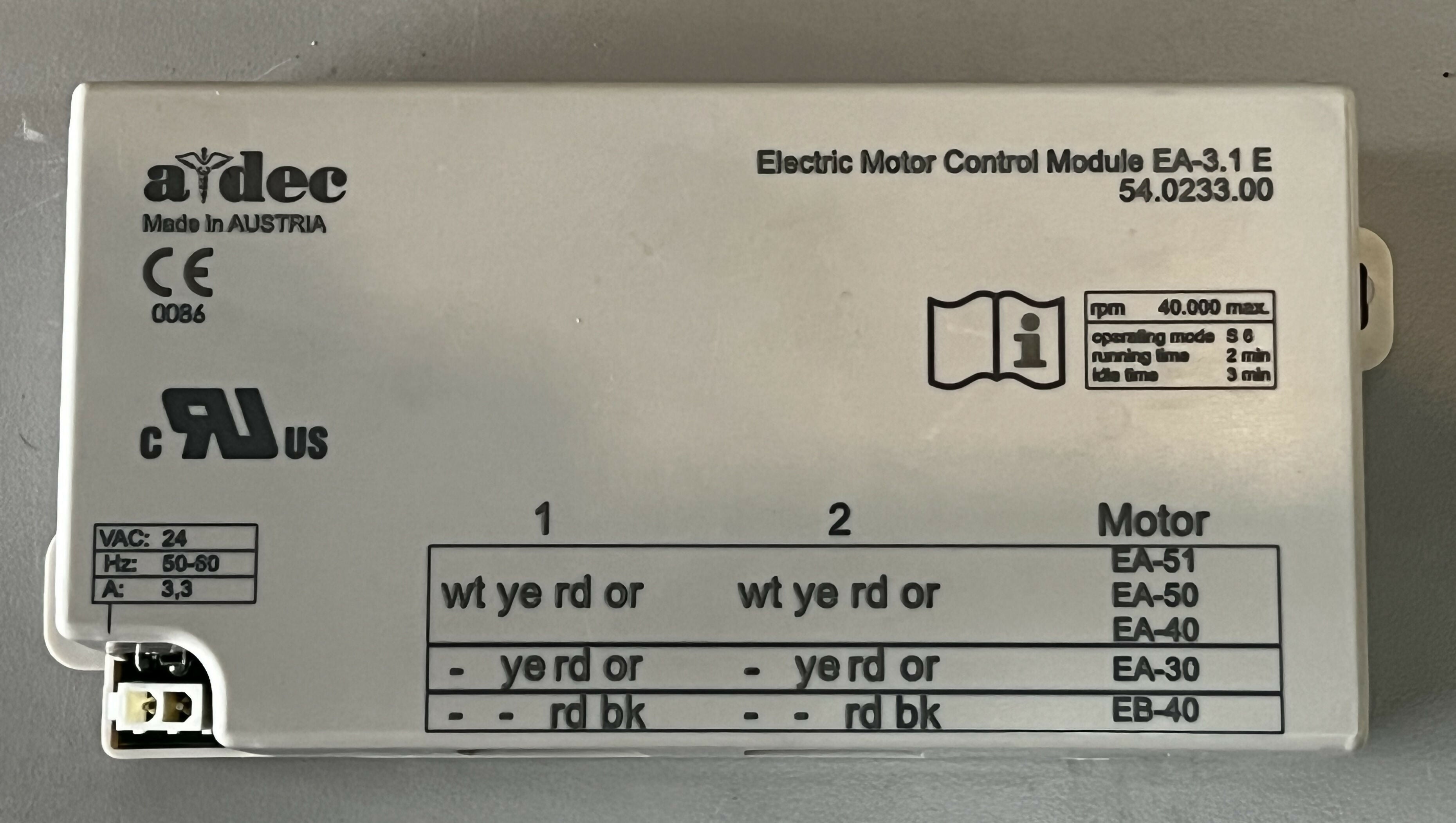 A-DEC Electric Motor Control Module – Used Dental Gear